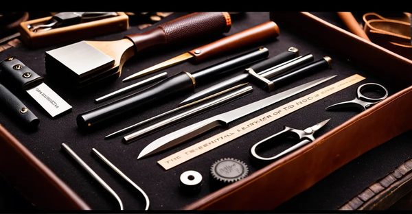Les incontournables de la boutique outils cuir pour débutants